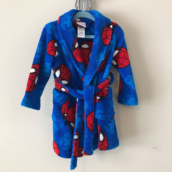 Marvel Other - 🌟2xHP🌟Marvel Spiderman Toddler Bath Robe